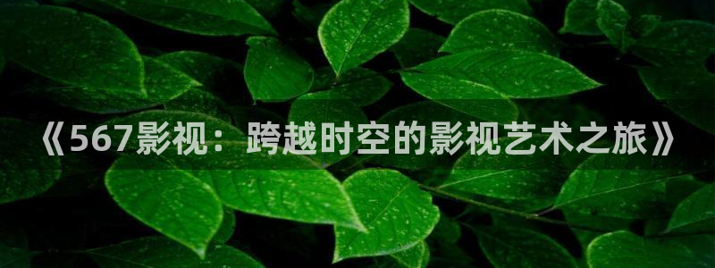 51视频动漫：《567影视：跨越时空的影视艺术之旅》