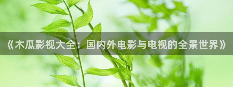51视频日本：《木瓜影视大全：国内外电影与电视的全景世界》